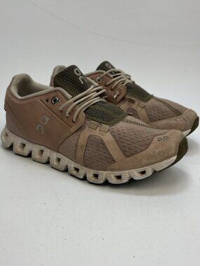 On Cloud 6 Rose / Taupe Athletic Running Walking Shoes Sneakers Wom Sz 6 US